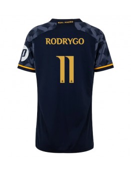 Real Madrid Rodrygo Goes #11 Auswärtstrikot für Frauen 2023-24 Kurzarm